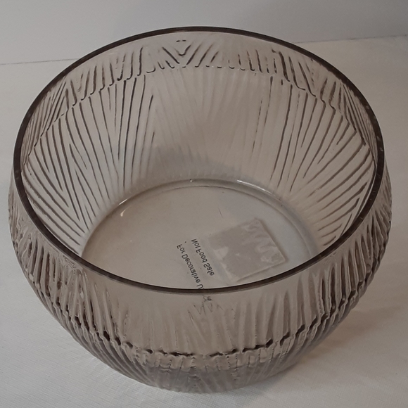 Set of 2 - Threshold Textured Glass Bowls - Picture 2 of 4